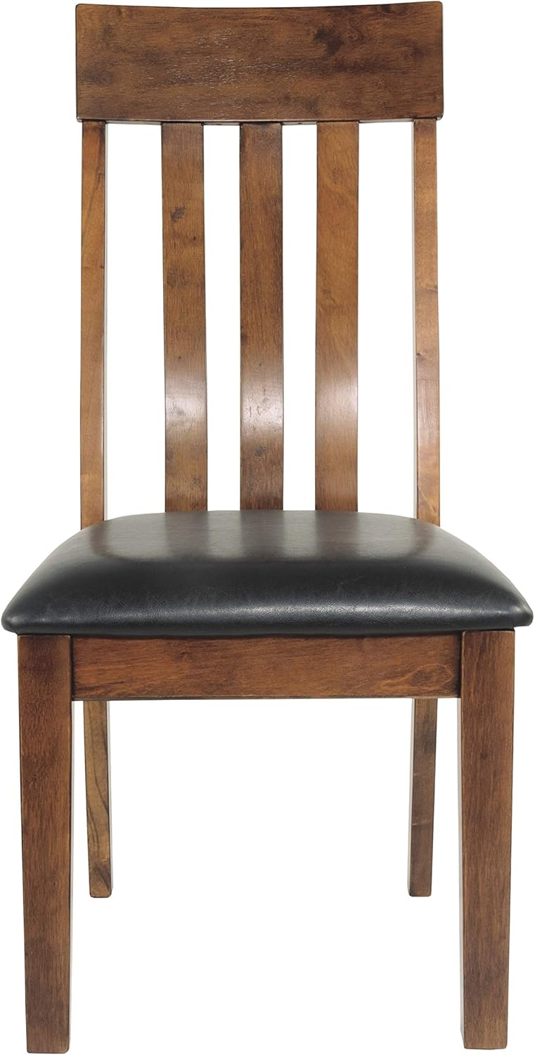 Signature Design by Ashley Ralene Rake Back 19" Dining Room Chair 2 Count, Medium Brown - Image 5