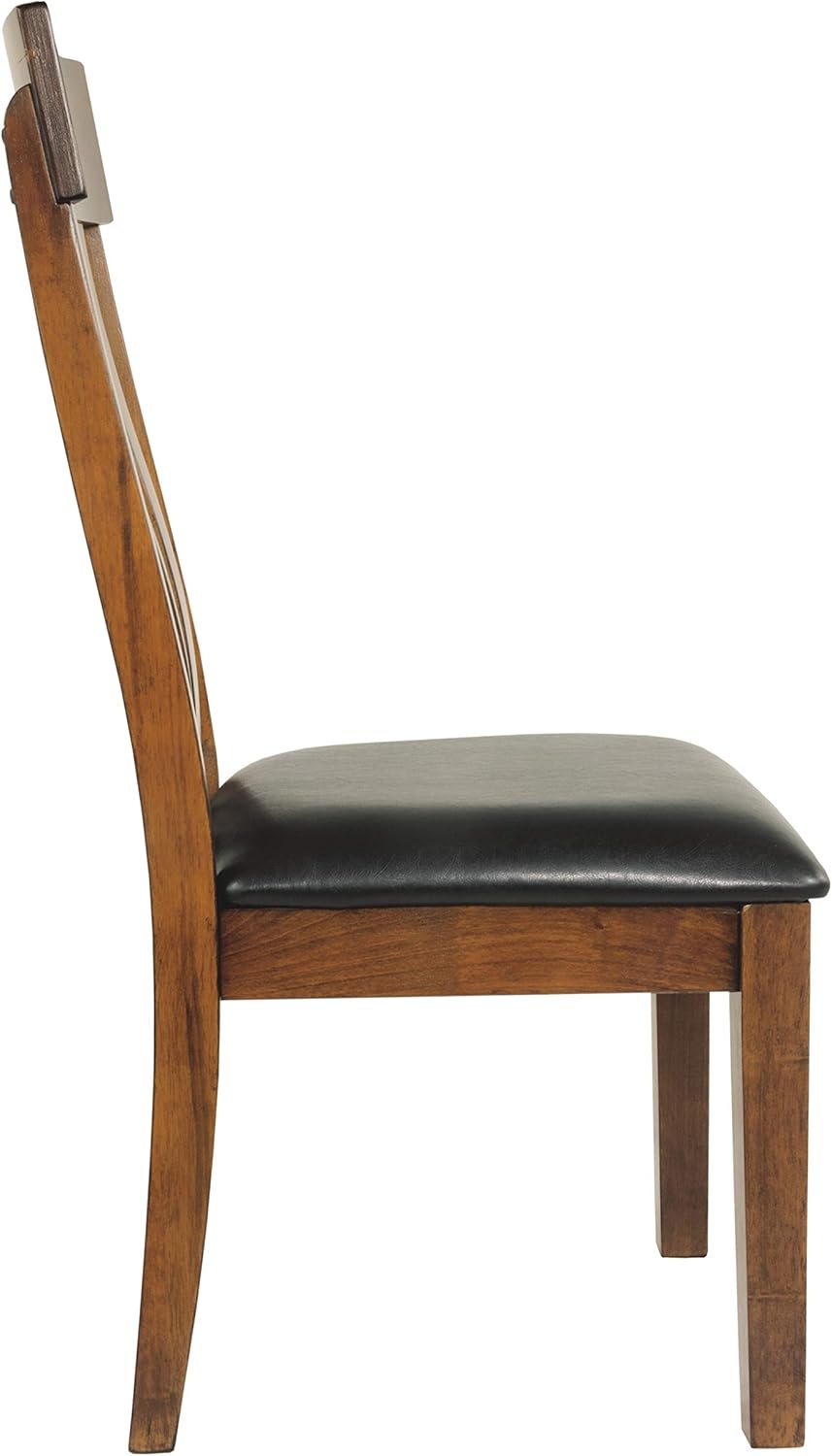Signature Design by Ashley Ralene Rake Back 19" Dining Room Chair 2 Count, Medium Brown - Image 7