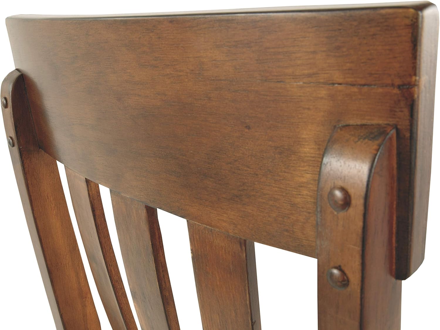 Signature Design by Ashley Ralene Rake Back 19" Dining Room Chair 2 Count, Medium Brown - Image 8